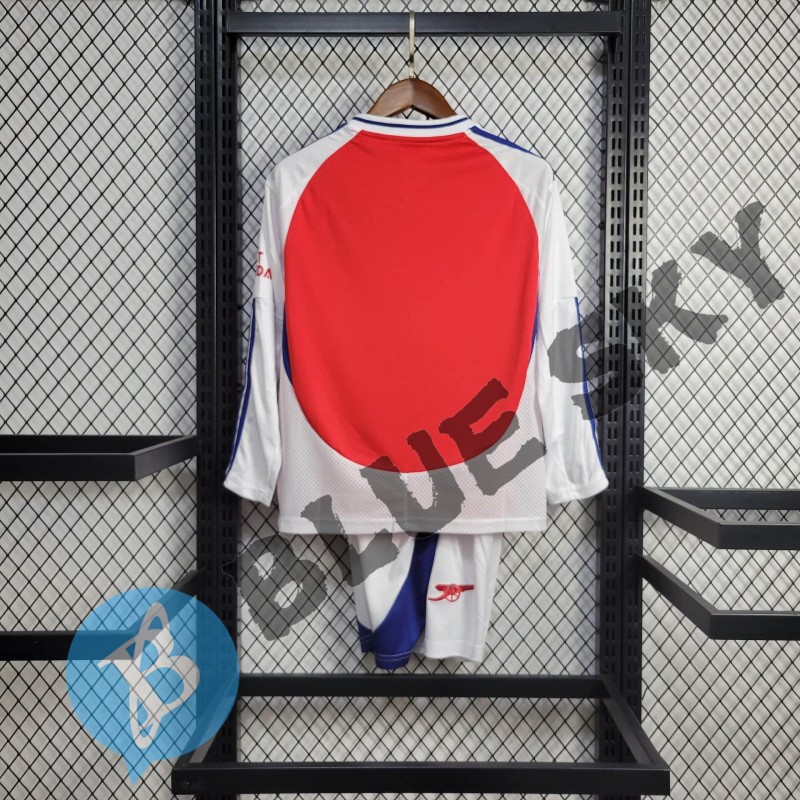 Arsenal Home 24/25 KIDS Long sleeve Football Team Shirt