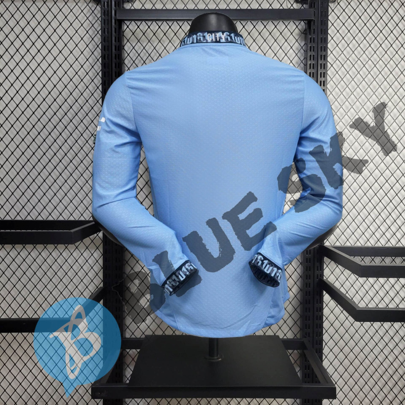 Manchester City home 24/25 long sleeve player football team shirt