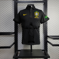 Brazil POLO 24/25 Jesus Special Edition Shirt Football Team Shirt