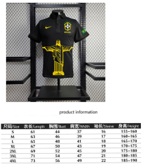 Brazil POLO 24/25 Jesus Special Edition Shirt Football Team Shirt
