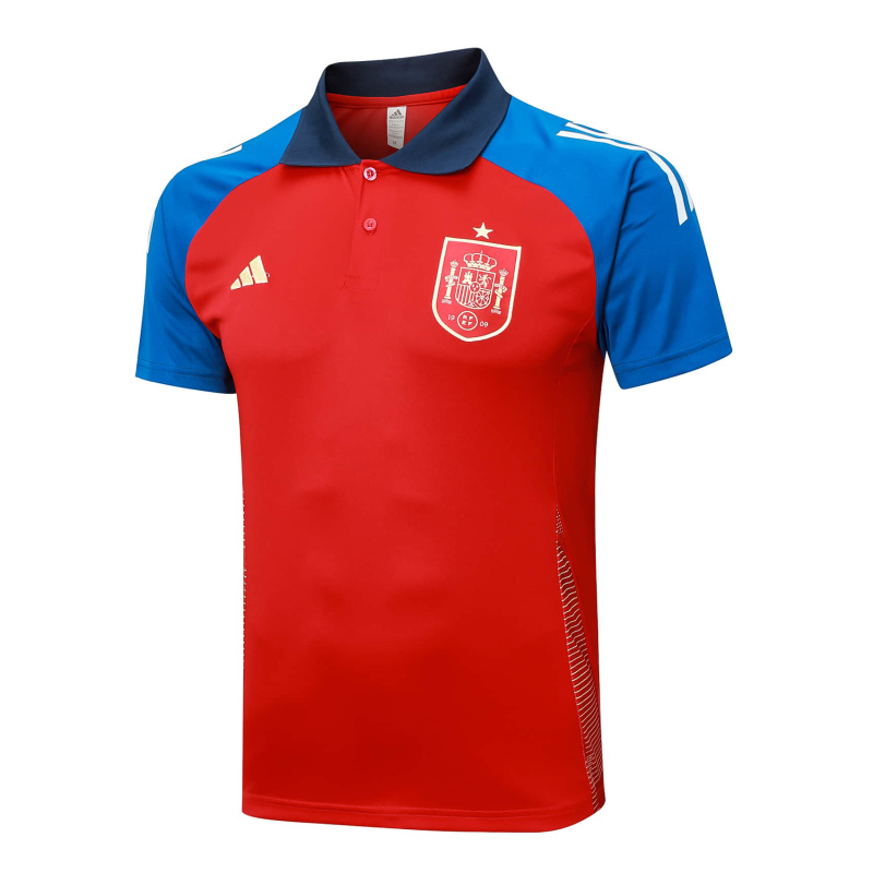 EURO2024 Spain POLO Training clothes 24/25 Football Team Shirt