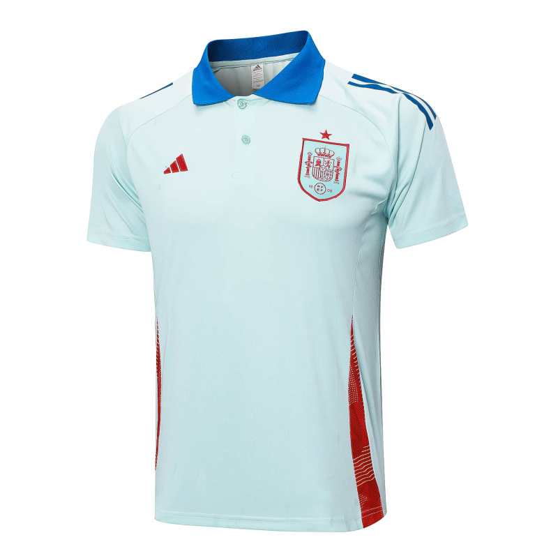 Spain POLO  EURO2024 Training clothes 24/25 Football Team Shirt