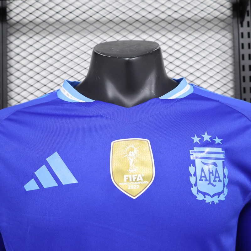 Argentina Away long sleeve player 24/25 football team shirt