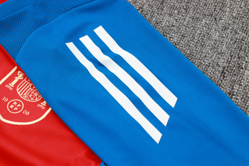 EURO2024 Spain Training clothes   24/25 Football Team Shirt