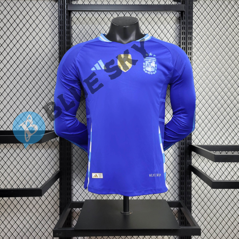 Argentina Away long sleeve player 24/25 football team shirt