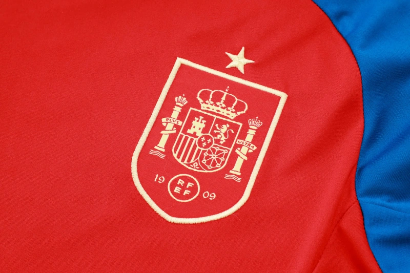 EURO2024 Spain Training clothes   24/25 Football Team Shirt