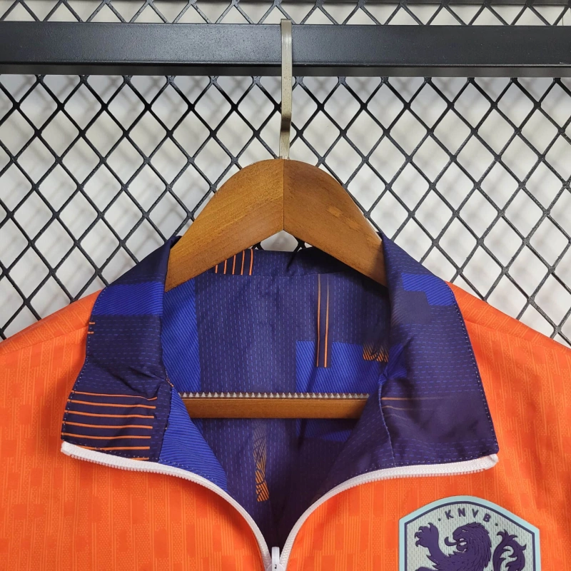 Netherlands Windbreaker 2024/2025 Football Team Shirt