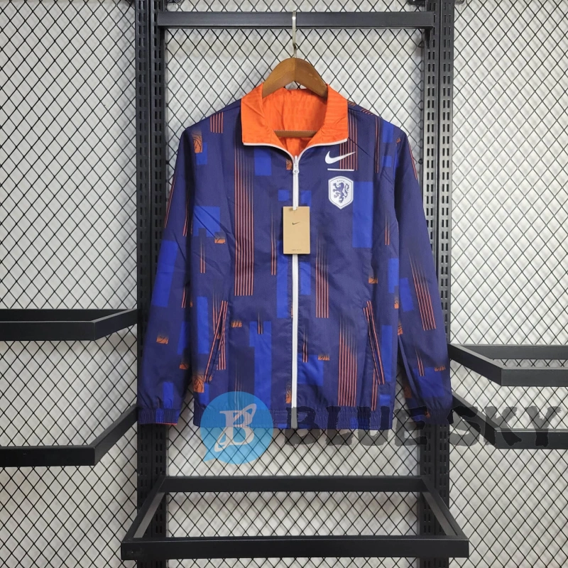 Netherlands Windbreaker 2024/2025 Football Team Shirt