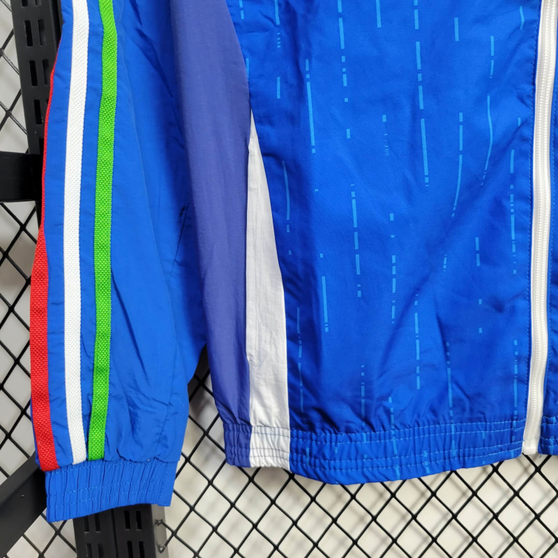 Italy Windbreaker 2024/2025 Football Team Shirt