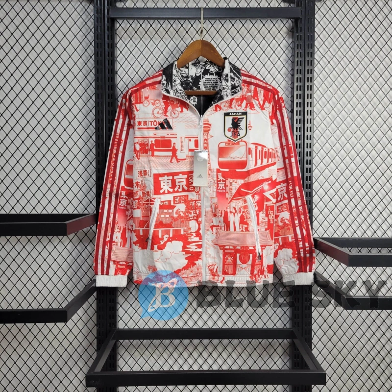Japan Windbreaker 2024/2025 Football Team Shirt