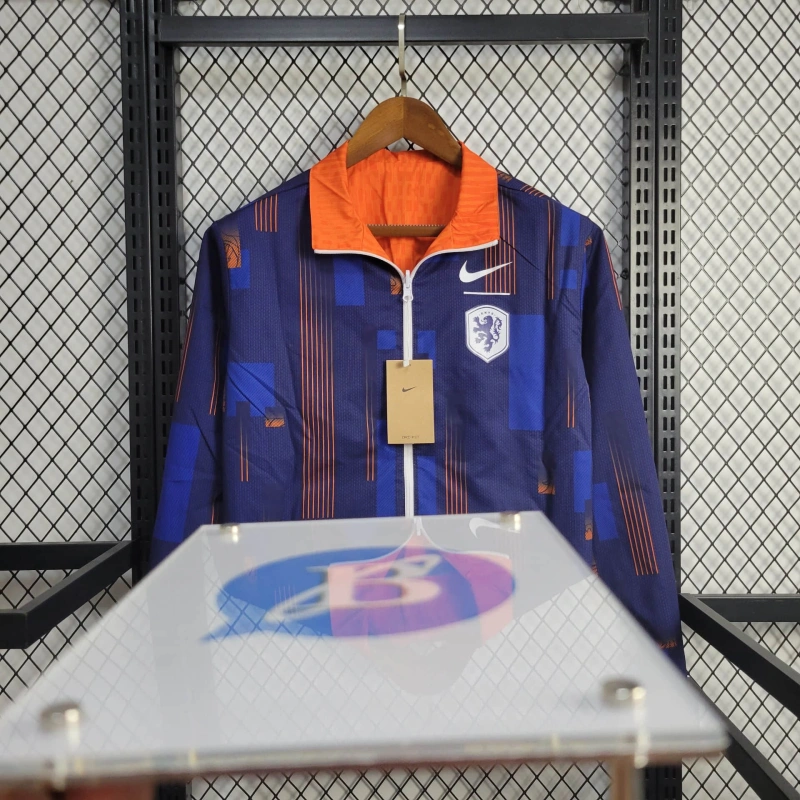 Netherlands Windbreaker 2024/2025 Football Team Shirt