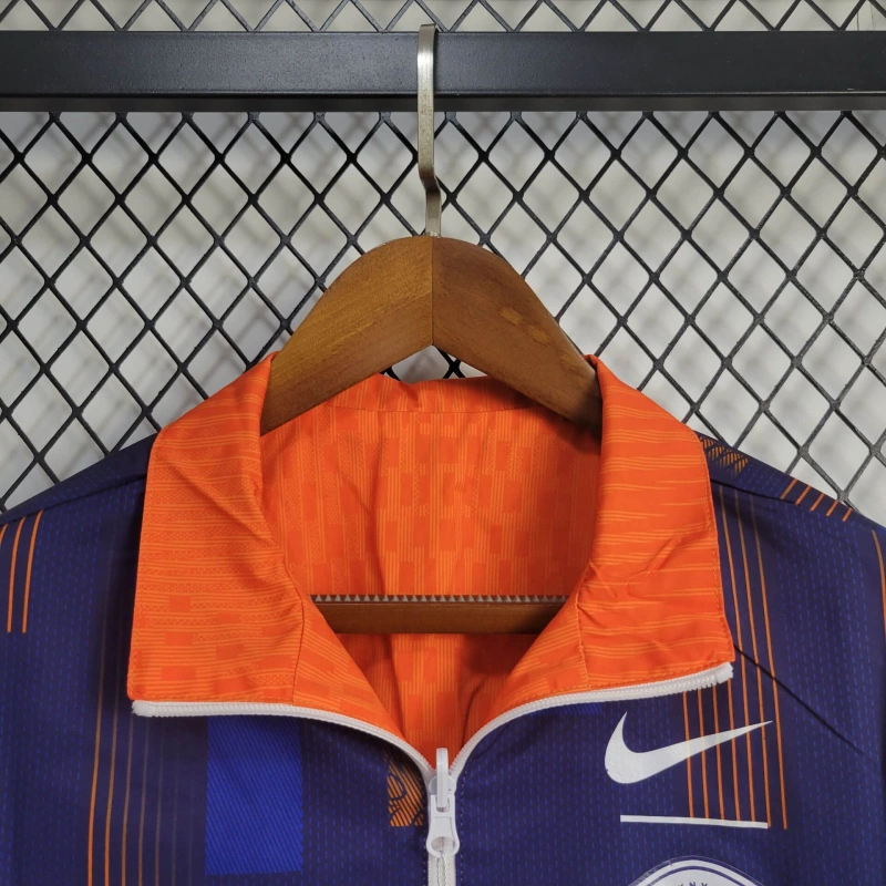 Netherlands Windbreaker 2024/2025 Football Team Shirt