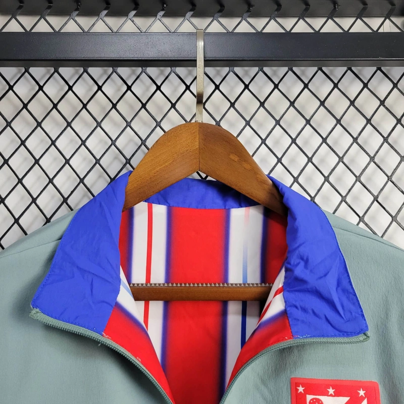 Atletico Madrid Windbreaker 2024/2025 Football Team Shirt