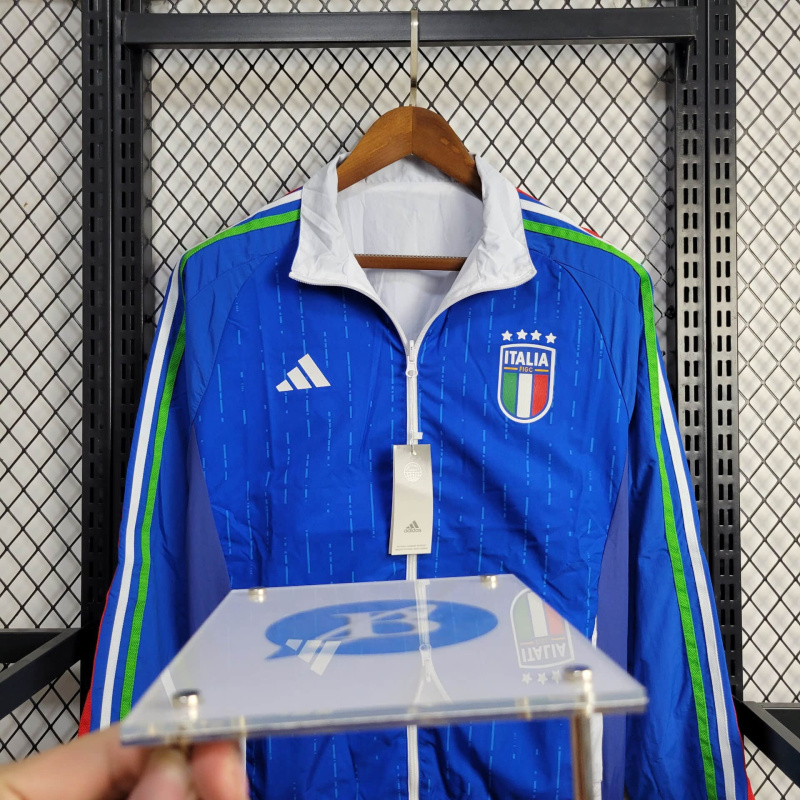 Italy Windbreaker 2024/2025 Football Team Shirt