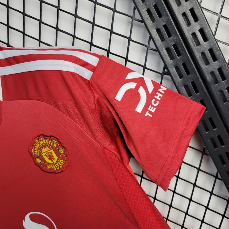 Manchester United Home KIDS 24/25 football team shirt Jersey