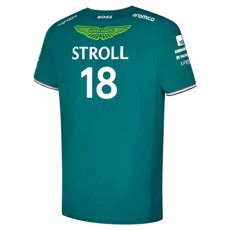 Aston Martin F1 2023 Team Driver T-Shirt - Lance Stroll
