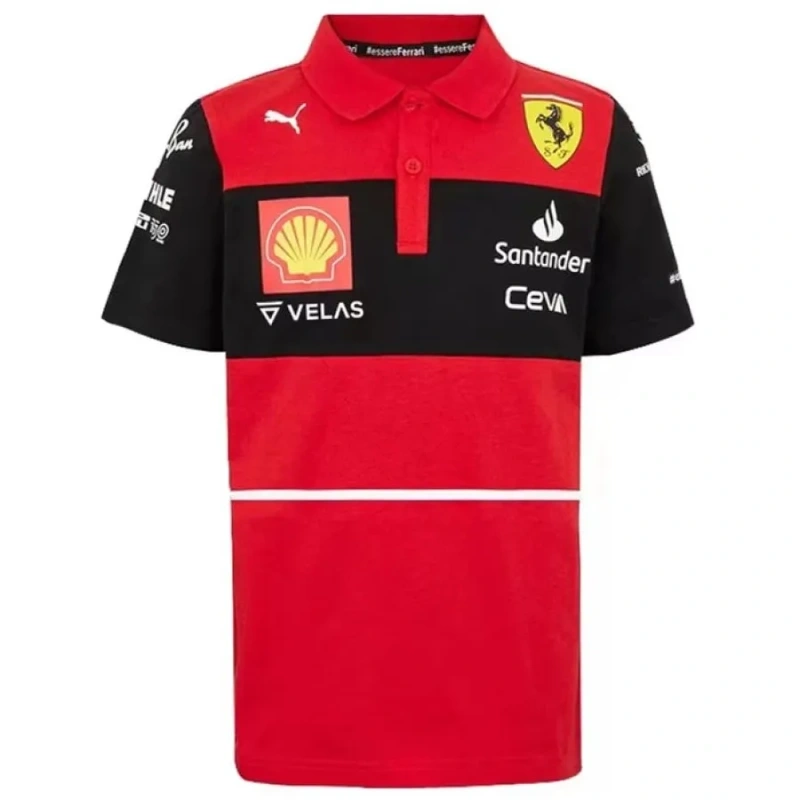 Scuderia Ferrari F1 2022 Charles Leclerc 16 Team Polo