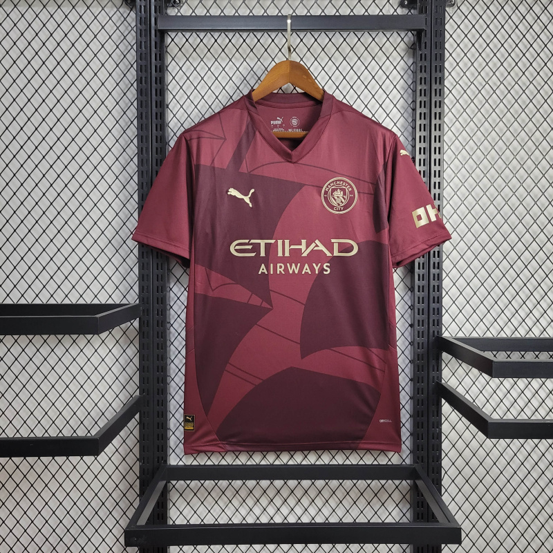 Manchester City 2 away 24/25 football team shirt Jersey