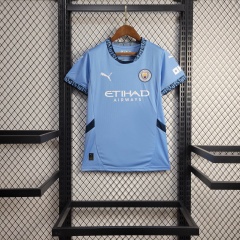 Manchester City home women 24/25 Football Team Shirt Jersey