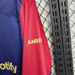 Barcelona Home Long Sleeve 24/25 Football Team Shirt Jersey