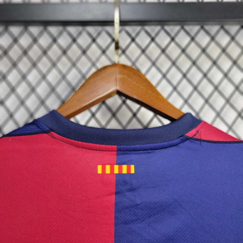 Barcelona Home Long Sleeve 24/25 Football Team Shirt Jersey