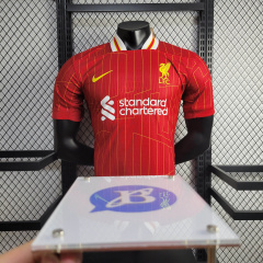 Liverpool Home  Player 24/25 Football Team Shirt  Jersey