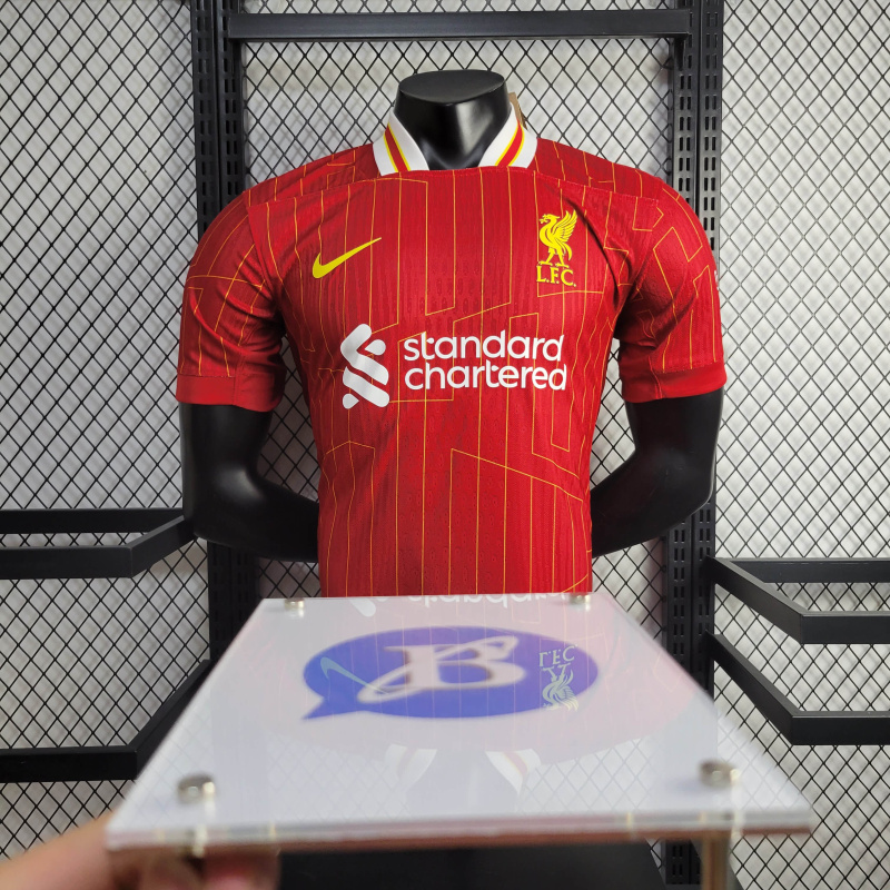 Liverpool Home  Player 24/25 Football Team Shirt  Jersey