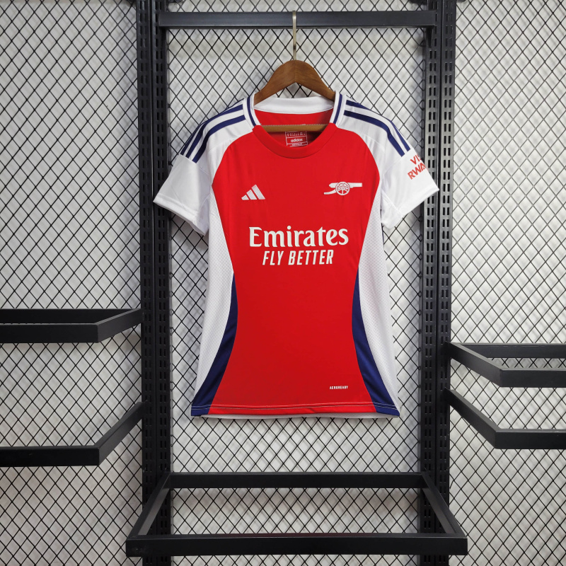 Arsenal home women 24/25 Football Team Shirt Jersey