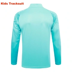 Kids Olympique Marseille 23/24 Half-Zip Training Sweatshirt and Pants Set E696