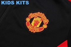 Kids Manchester United 22/23 Training Jacket and Pants Set E622