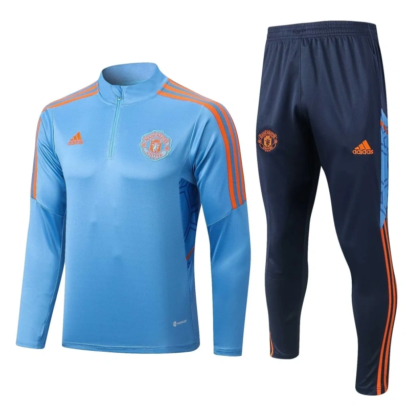 Manchester United 22/23 Half-Zip Training Sweatshirt and Pants Set B585