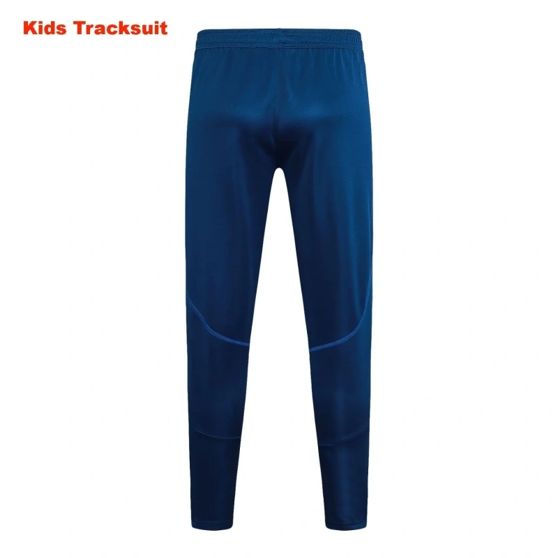 Kids Manchester United 23/24 Half-Zip Training Sweatshirt and Pants Set White E715