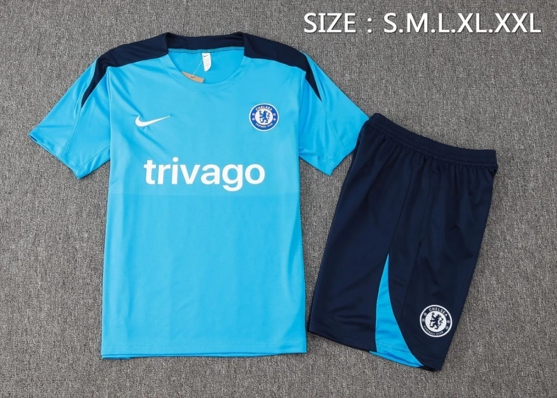 Chelsea 24/25 Training Shirt and Shorts Set D1001