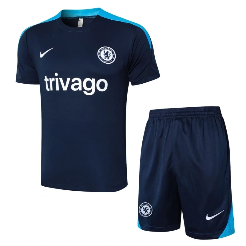 Chelsea 24/25 Training Shirt and Shorts Set D998