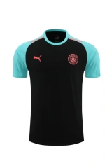 Manchester City 24/25 Team Shirt and Shorts Set Black