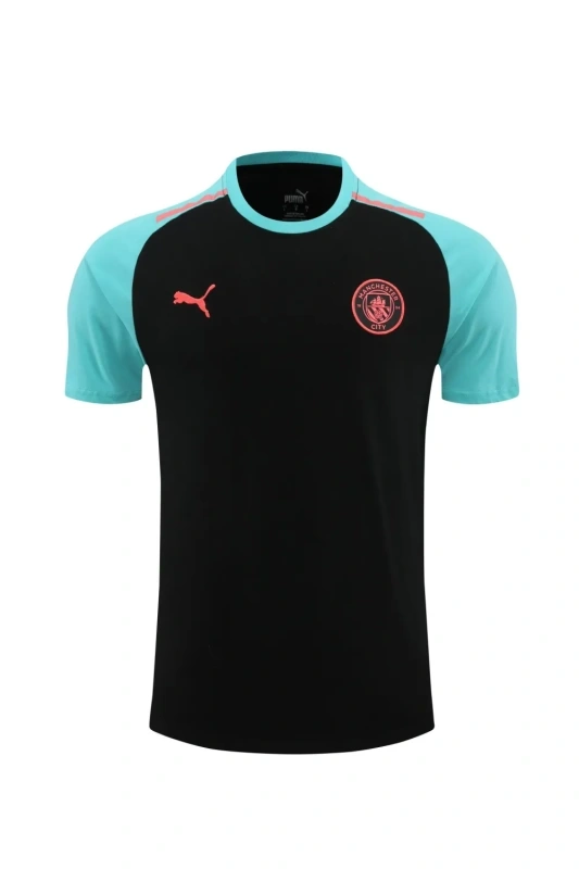 Manchester City 24/25 Team Shirt and Shorts Set Black