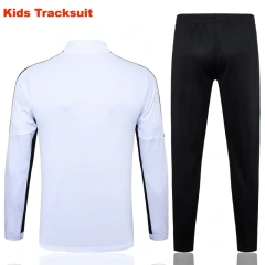 Kids PSG 23/24 Half-Zip Training Sweatshirt and Pants Set White E789