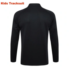 Kids Manchester City 23/24 Half-Zip Training Sweatshirt and Pants Set Black E735 - PM
