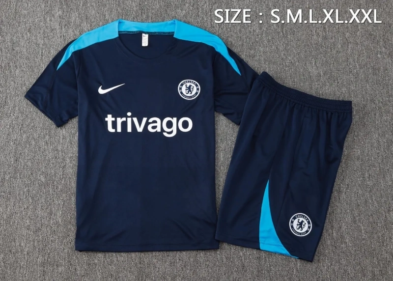 Chelsea 24/25 Training Shirt and Shorts Set D998