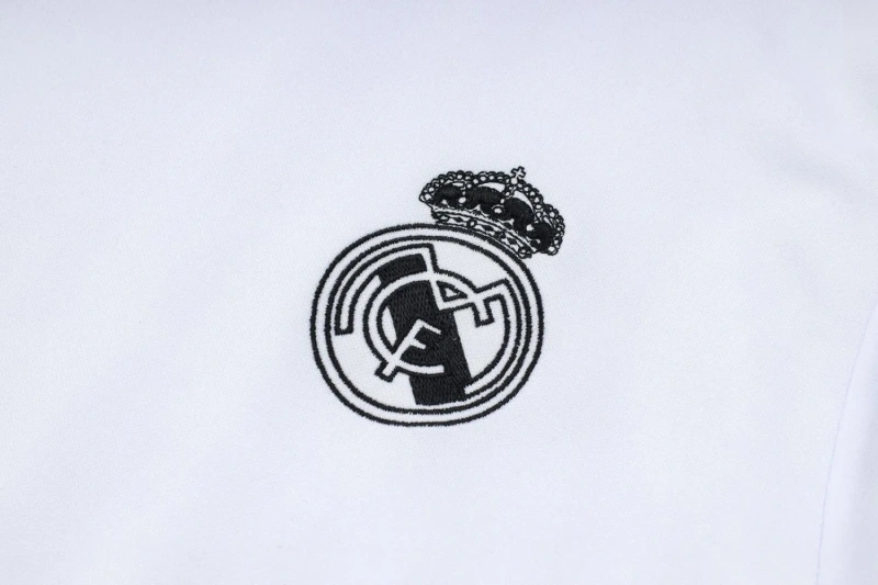 Real Madrid 23/24 Training LS Shirt and Pants Set White B761