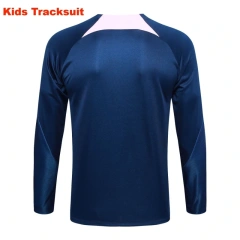 Kids Tottenham Hotspur 23/24 Half-Zip Training Sweatshirt and Pants Set E754