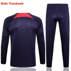 Kids PSG 23/24 Half-Zip Training Sweatshirt and Pants Set E694