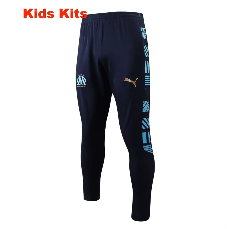 Kids Olympique Marseille 22/23 Training Shirt and Pants Set E666
