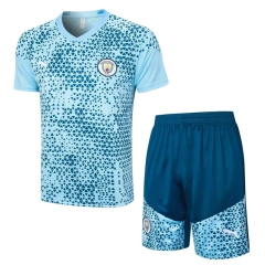 Manchester City 23/24 Training Shirt and Shorts Set D925