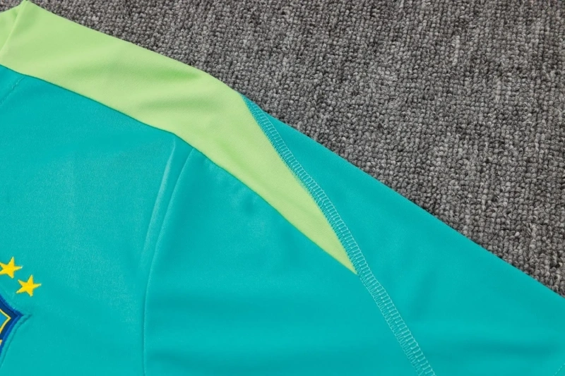 Brazil 2024 Training Shirt and Shorts Set D991