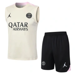 PSG 24/25 Sleeveless Jersey and Shorts Set D1035