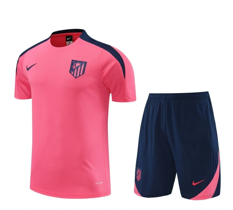Atletico Madrid 24/25 Training Shirt and Shorts Set Pink