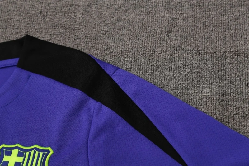 Barcelona 24/25 Training Shirt and Shorts Set Blue