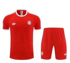 Bayern Munich 24/25 Training Shirt and Shorts Set Red