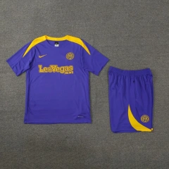 Inter Milan 24/25 Training Shirt and Shorts Set Blue
